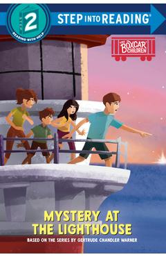 Coperta cărții 'Mystery at the Lighthouse - Gertrude Chandler Warner'