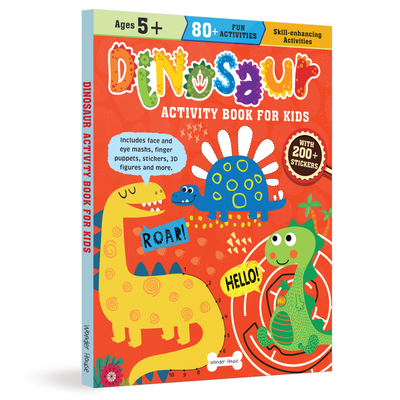 Coperta cărții 'Dinosaur Activity Book for Kids -'