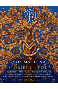Coperta cărții 'Critical Role: Vox Machina--Stories Untold -'