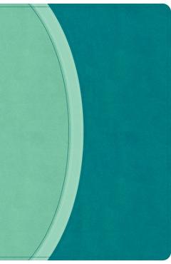 Coperta cărții 'CSB Rainbow Study Bible, Teal Leathertouch (Limited Edition) -'
