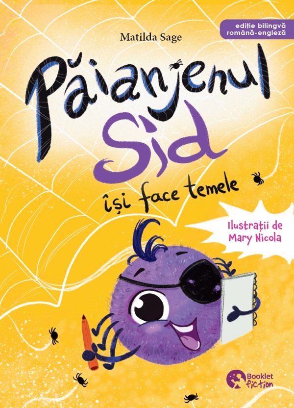 Paianjenul Sid isi face temele - Matilda Sage