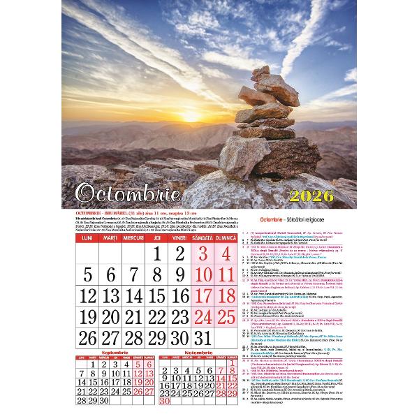 Calendar 2026: Peisaje