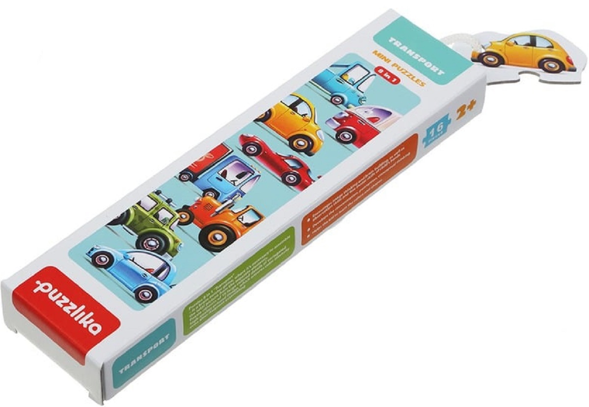 Set puzzle 8in1: Masinute