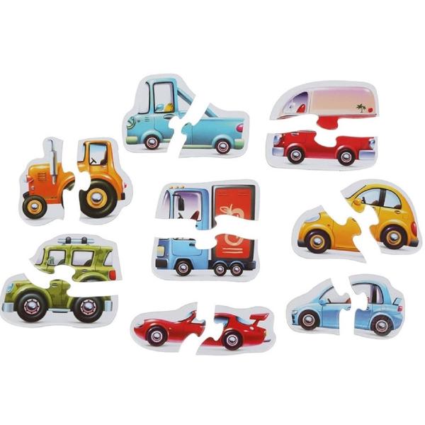 Set puzzle 8in1: Masinute