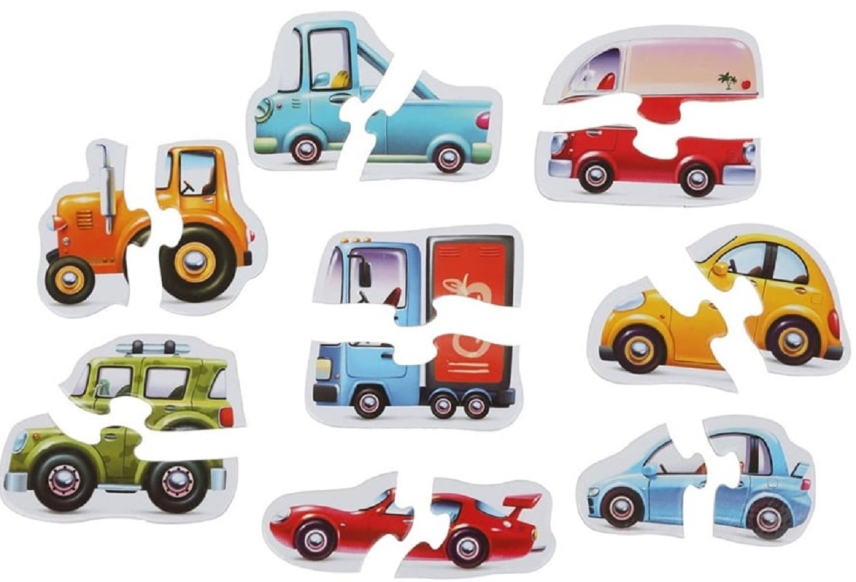 Set puzzle 8in1: Masinute
