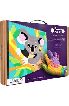 Imaginea produsului 'Set de colorat cu lut: Koala'