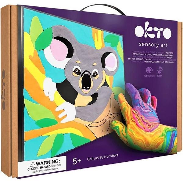 Set de colorat cu lut: Koala