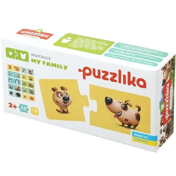 Set puzzle 3 in 1: Familia potrivita. My Family