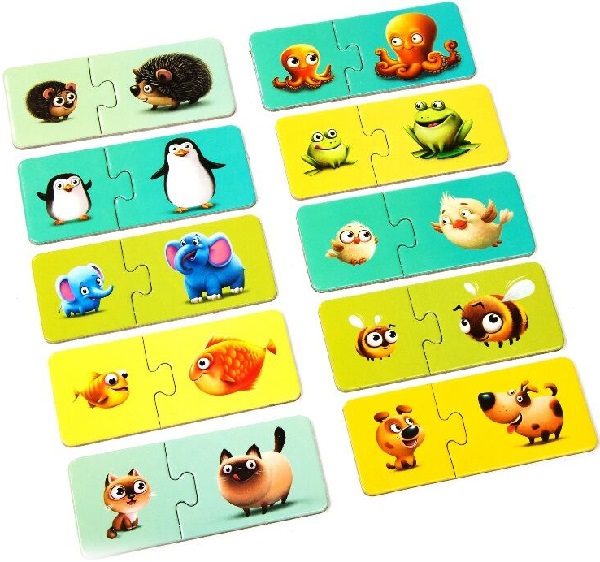 Set puzzle 3 in 1: Familia potrivita. My Family