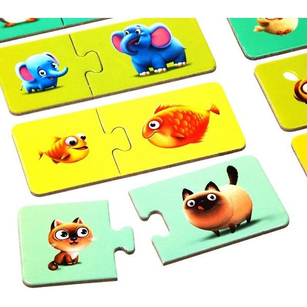 Set puzzle 3 in 1: Familia potrivita. My Family