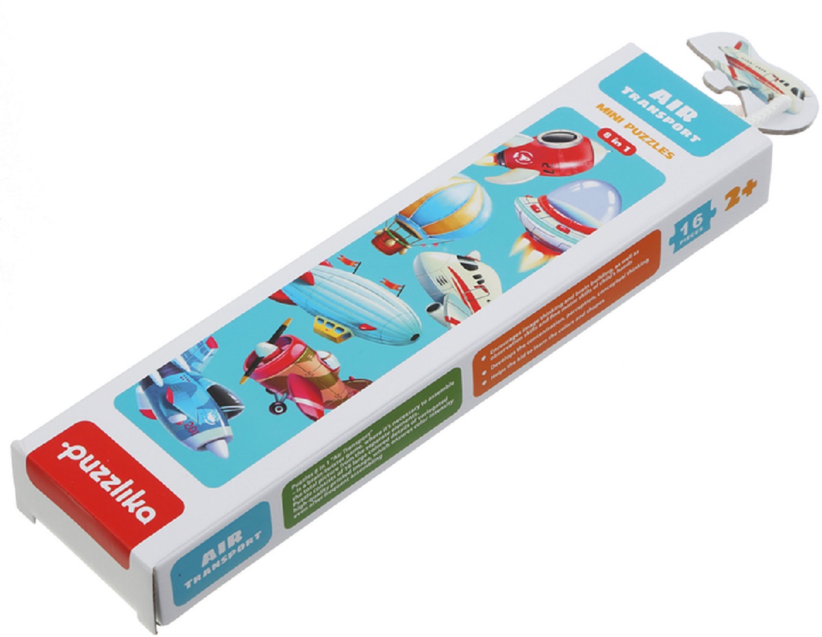 Set puzzle 8in1: Transport aerian