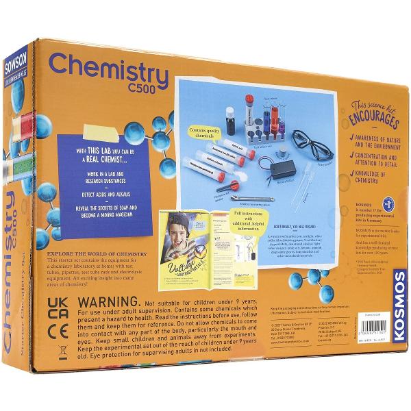Kit STEM: Experimente chimice. Chemistry C500