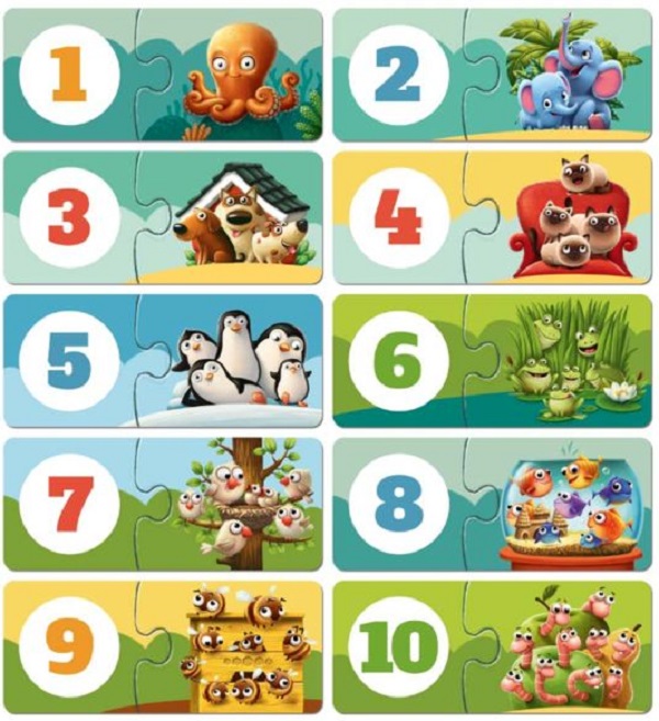 Set puzzle 3 in 1: Prietenii mei. My Friends