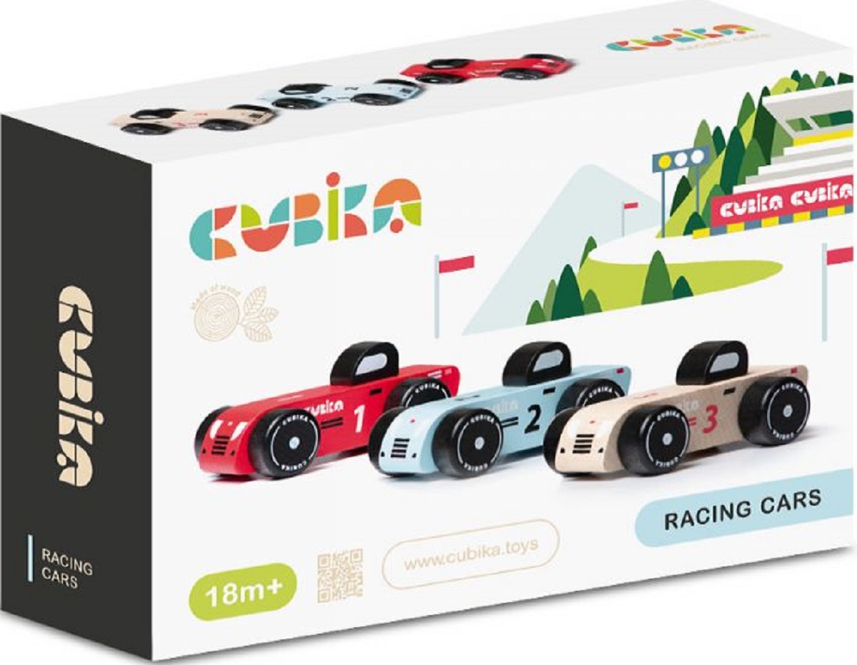 Jucarie din lemn: Racing Cars