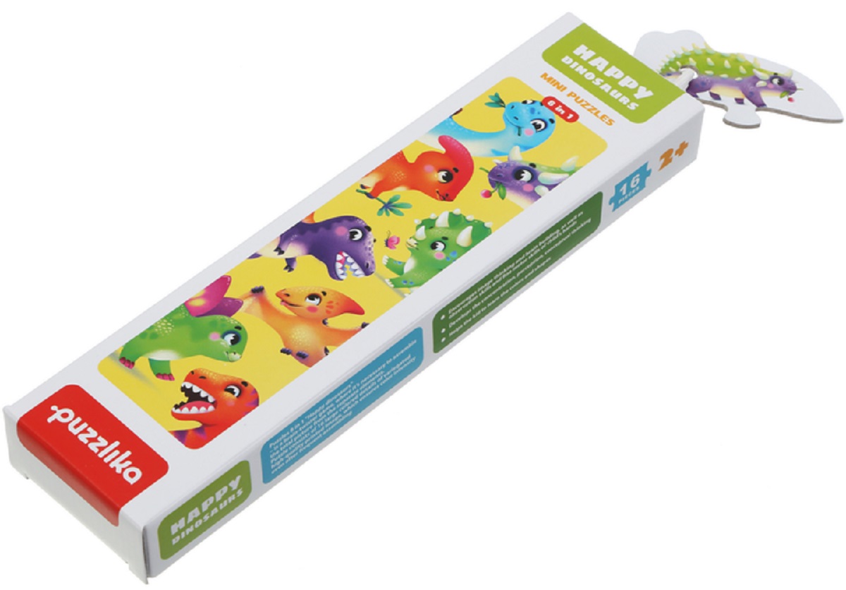 Set puzzle 8in1: Dinozauri