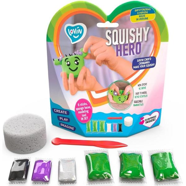 Set Air Clay pentru modelaj: Cactusita. Squishy Hero