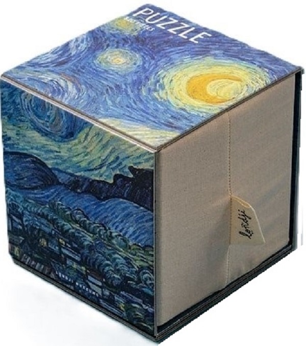 Cube puzzle: Starry Night. Van Gogh