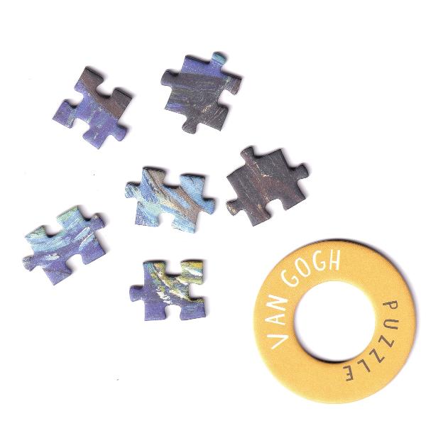 Cube puzzle: Starry Night. Van Gogh