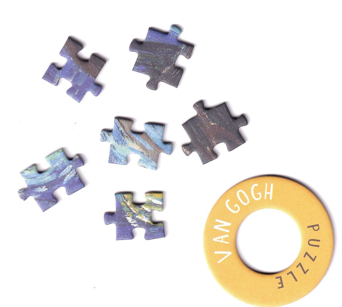 Cube puzzle: Starry Night. Van Gogh