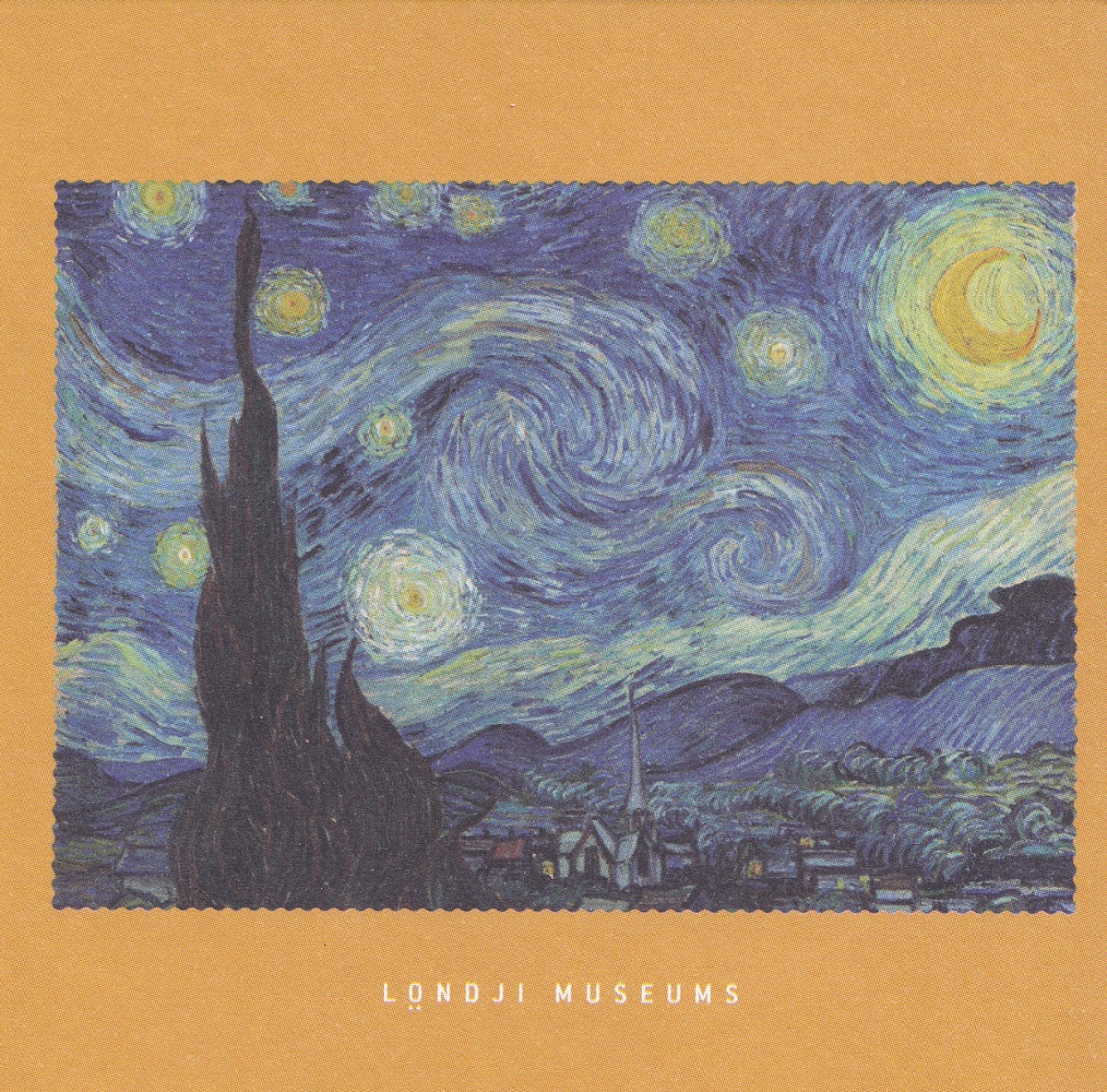 Cube puzzle: Starry Night. Van Gogh