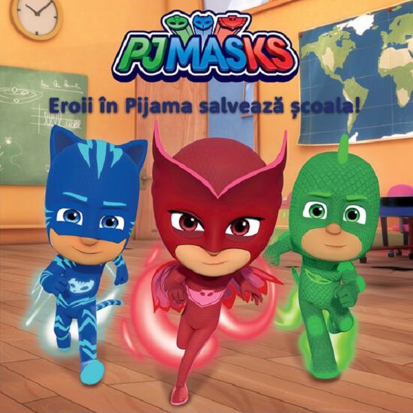 Pjmasks: Eroii in pijama salveaza scoala!