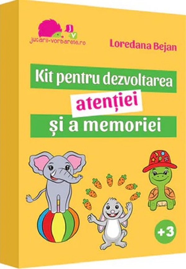 Kit pentru dezvoltarea atentiei si a memoriei - Loredana Bejan