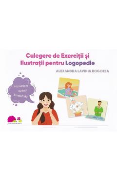 Poza produsului Culegere de exercitii si ilustratii pentru logopedie - Alexandra Lavinia Rogozea