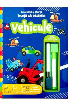 Coperta cărții 'Învață să desenezi: Vehicule'
