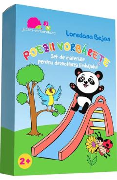 Coperta cărții 'Poezii vorbărețe. Set de materiale pentru dezvoltarea limbajului - Loredana Bejan'