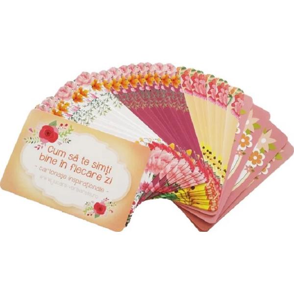 Cum sa te simti bine in fiecare zi? Cartonase inspirationale