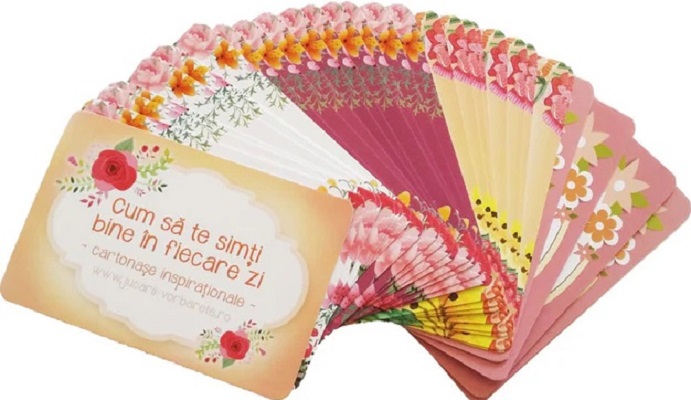 Cum sa te simti bine in fiecare zi? Cartonase inspirationale