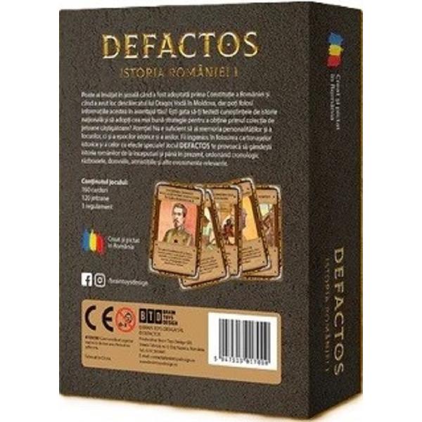 Joc de societate: Defactos. Istoria Romaniei I
