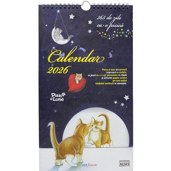 Calendar 2026: Pisica si Luna