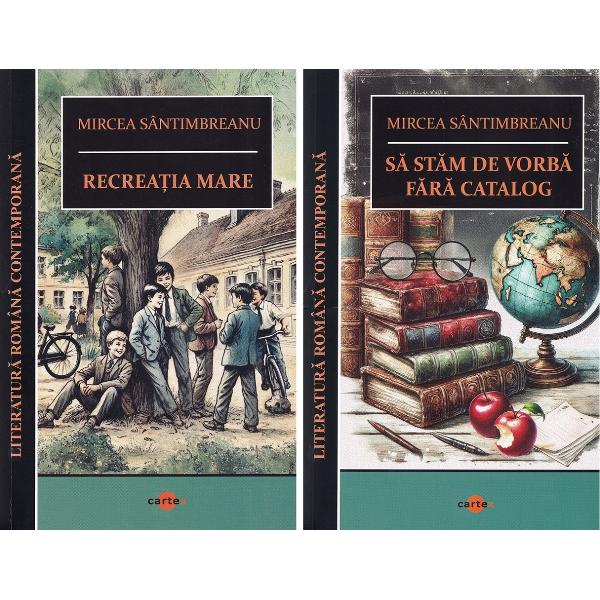 Pachet 2 carti: Recreatia mare + Sa stam de vorba fara catalog - Mircea Santimbreanu