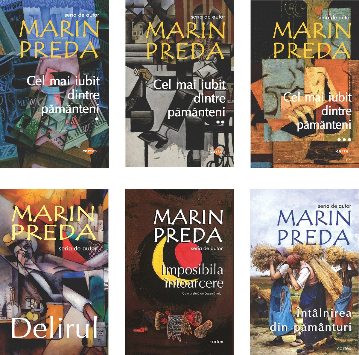 Pachet 12 carti: Marin Preda