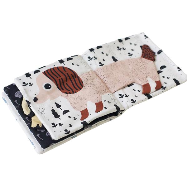 Animale domestice. Prima mea carte textila cu fosnete