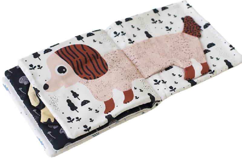 Animale domestice. Prima mea carte textila cu fosnete