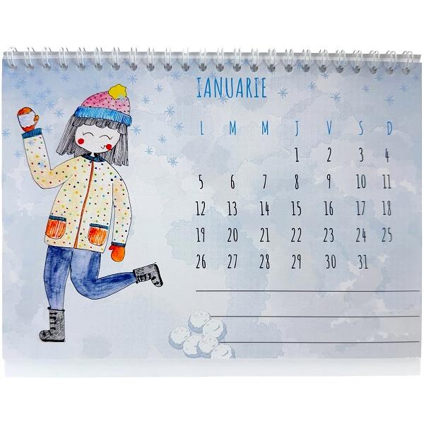 Calendar de birou 2026: O Margica