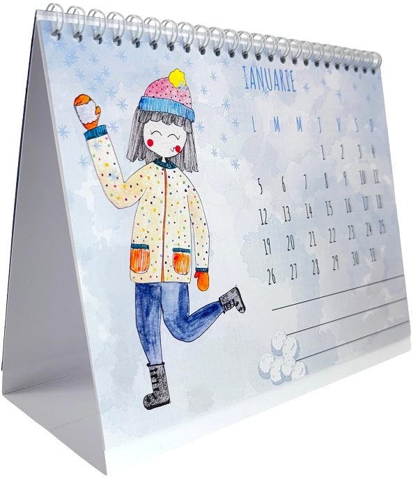 Calendar de birou 2026: O Margica