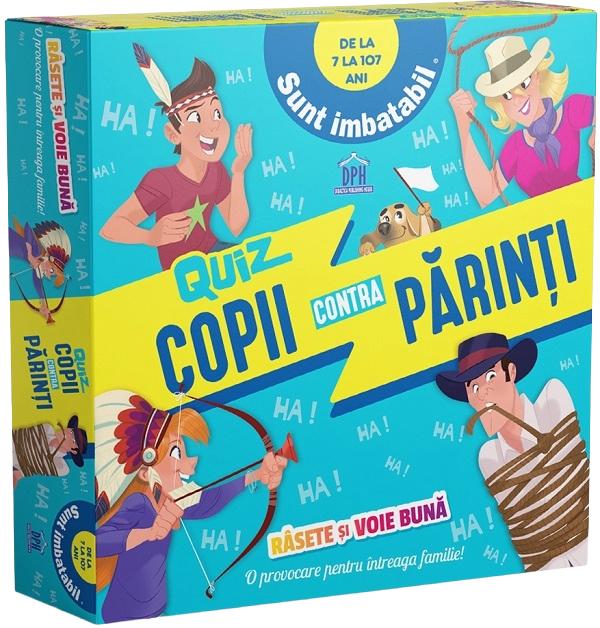 Joc de societate: Quiz copii contra parinti. Sunt imbatabil