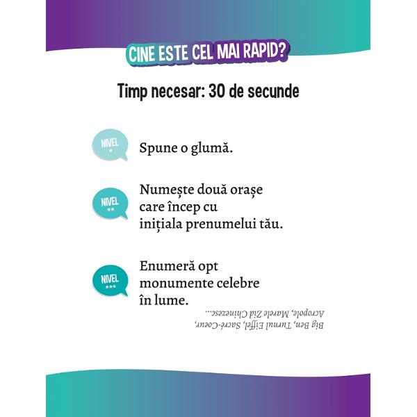 Joc de societate: Quiz copii contra parinti. Sunt imbatabil