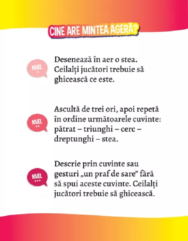 Joc de societate: Quiz copii contra parinti. Sunt imbatabil