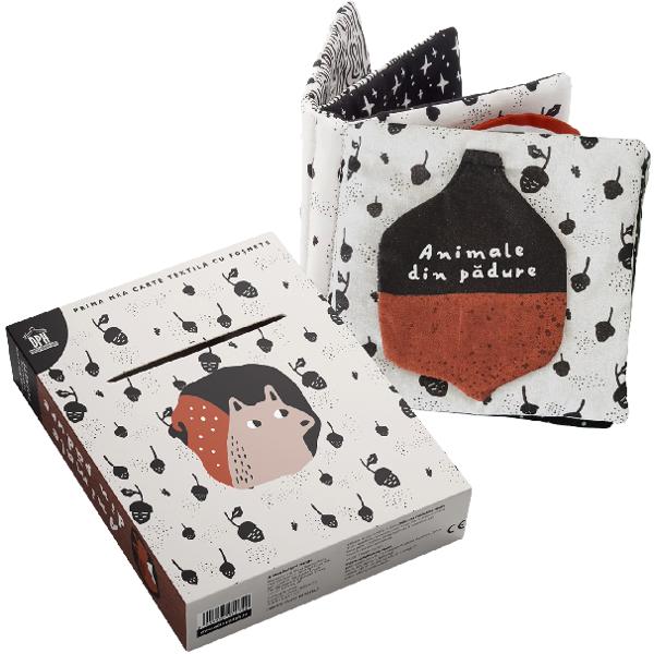 Animale din padure. Prima mea carte textila cu fosnete