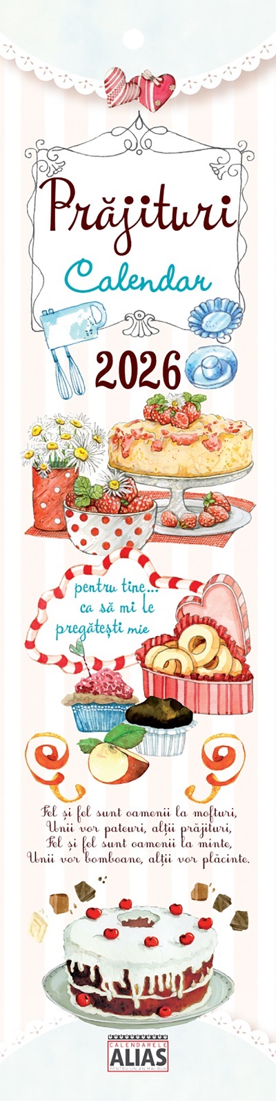Calendar 2026: Prajituri