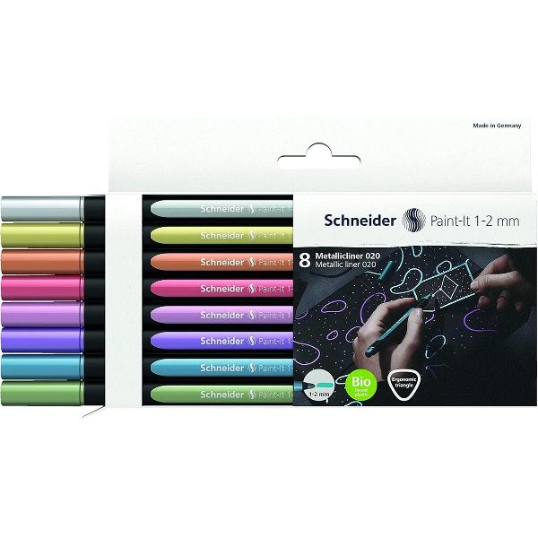 Set 8 linere metalice Paint-it 020 1-2 mm