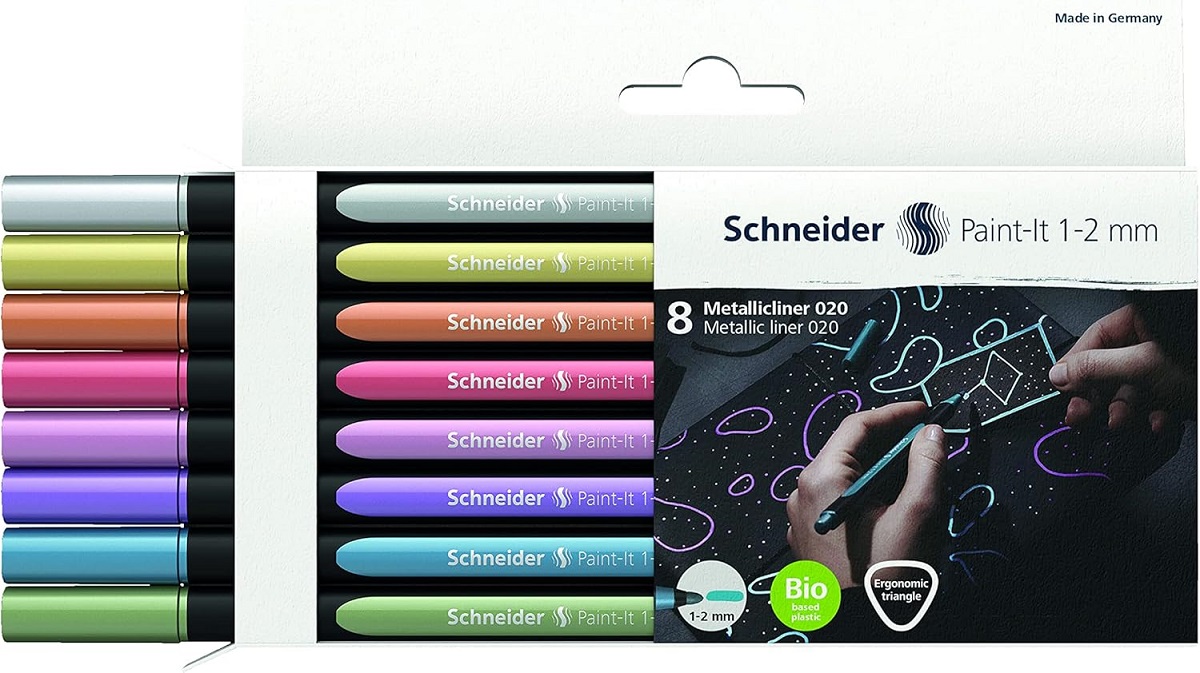 Set 8 linere metalice Paint-it 020 1-2 mm