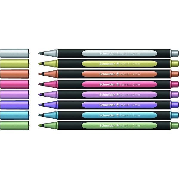 Set 8 linere metalice Paint-it 020 1-2 mm