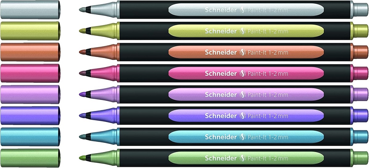 Set 8 linere metalice Paint-it 020 1-2 mm