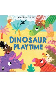 Coperta cărții 'Dinosaur Playtime -'