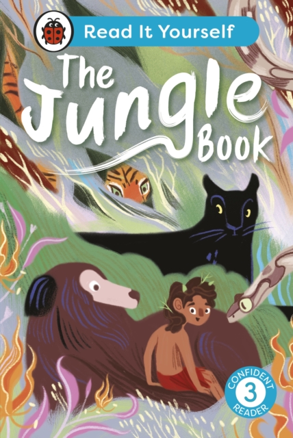 Coperta cărții 'Jungle Book: Read It Yourself - Level 3 Confident Reader - Catherine Ladybird|baker'